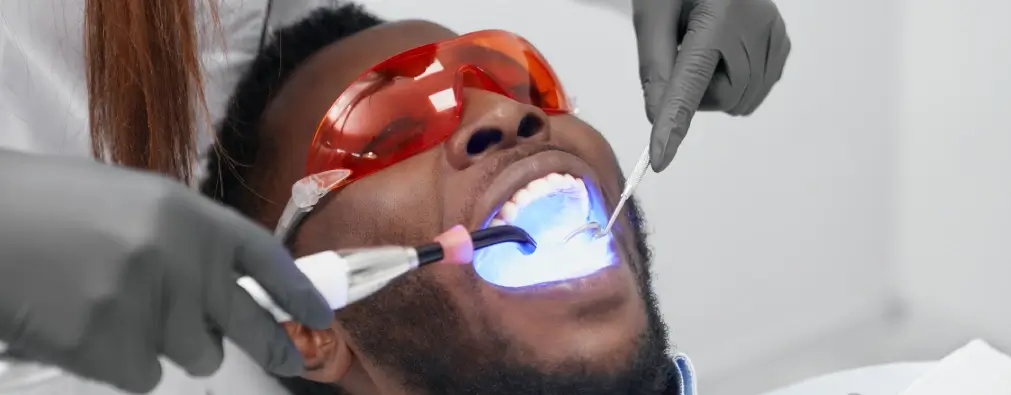 Laser gum therapy